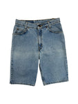 Vintage Levis Shorts 1995 550 Orange Tab Made In USA Blau W30