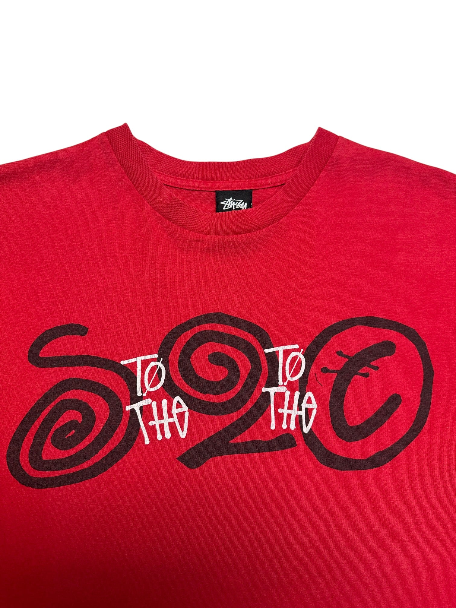 00s Stüssy Shirt "S20" Rot L - RareRags