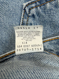 Vintage Levis Shorts 1995 550 Orange Tab Made In USA Blau W30