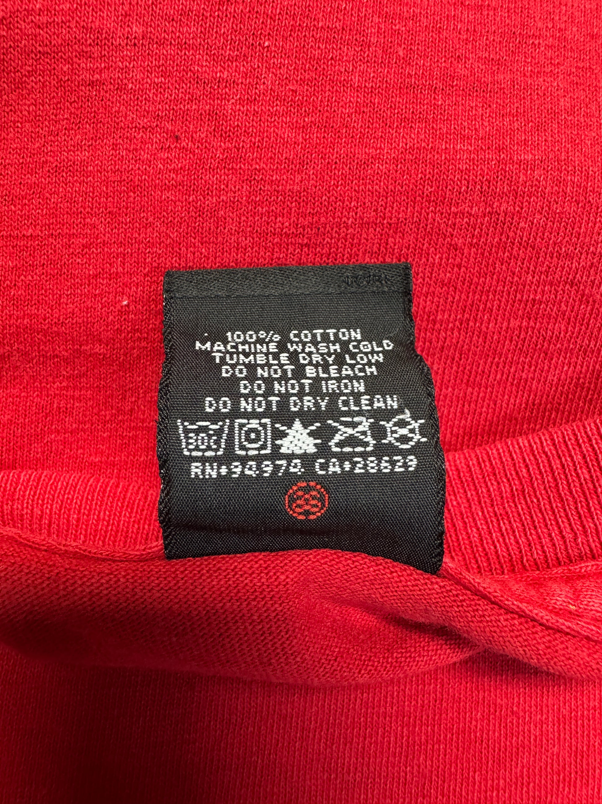 00s Stüssy Shirt "S20" Rot L - RareRags