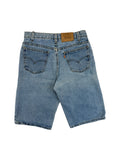 Vintage Levis Shorts 1995 550 Orange Tab Made In USA Blau W30