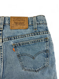 Vintage Levis Shorts 1995 550 Orange Tab Made In USA Blau W30