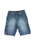 Vintage Phat Farm Jorts 90s Y2K Baggy Made In Hong Kong Dunkelblau W34