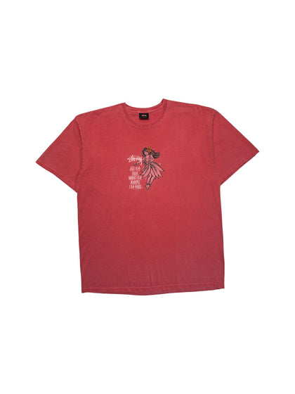 Stüssy Shirt "Dare To Dance" Rot XL - RareRags