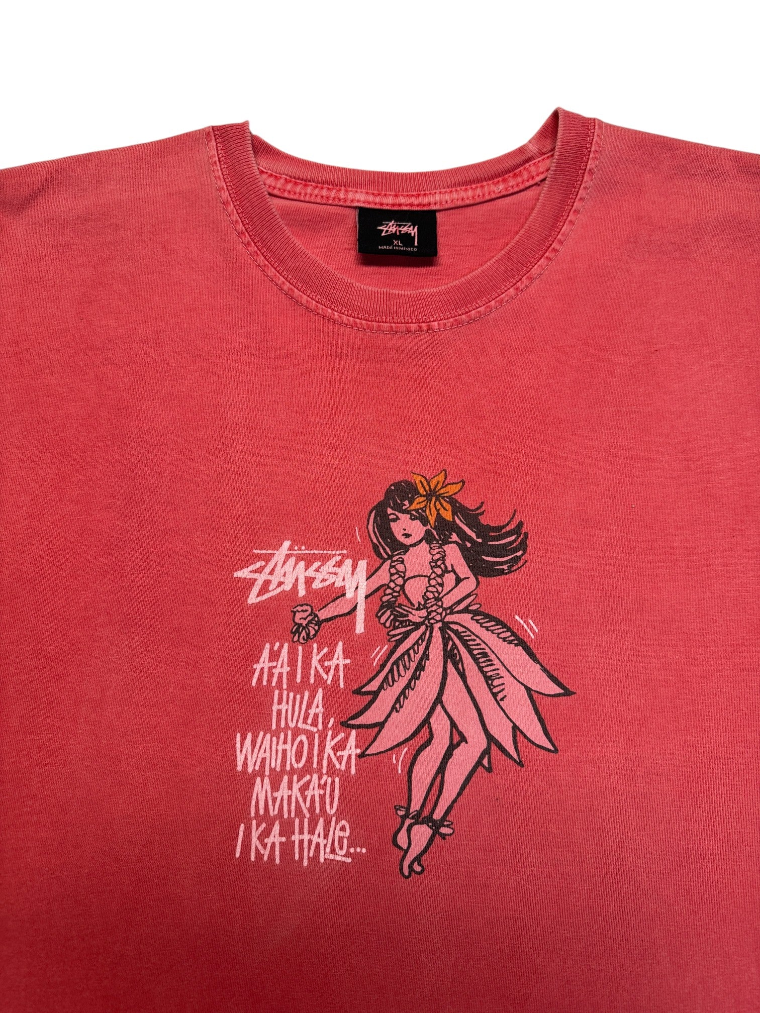 Stüssy Shirt "Dare To Dance" Rot XL - RareRags