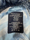 Vintage Phat Farm Jorts 90s Y2K Baggy Made In Hong Kong Dunkelblau W34