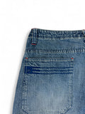 Vintage Phat Farm Jorts 90s Y2K Baggy Made In Hong Kong Dunkelblau W34