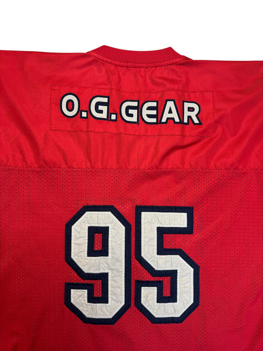90s OG Gear Jersey #95 Rot L-XL - RareRags
