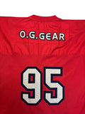 90s OG Gear Jersey #95 Rot L-XL - RareRags
