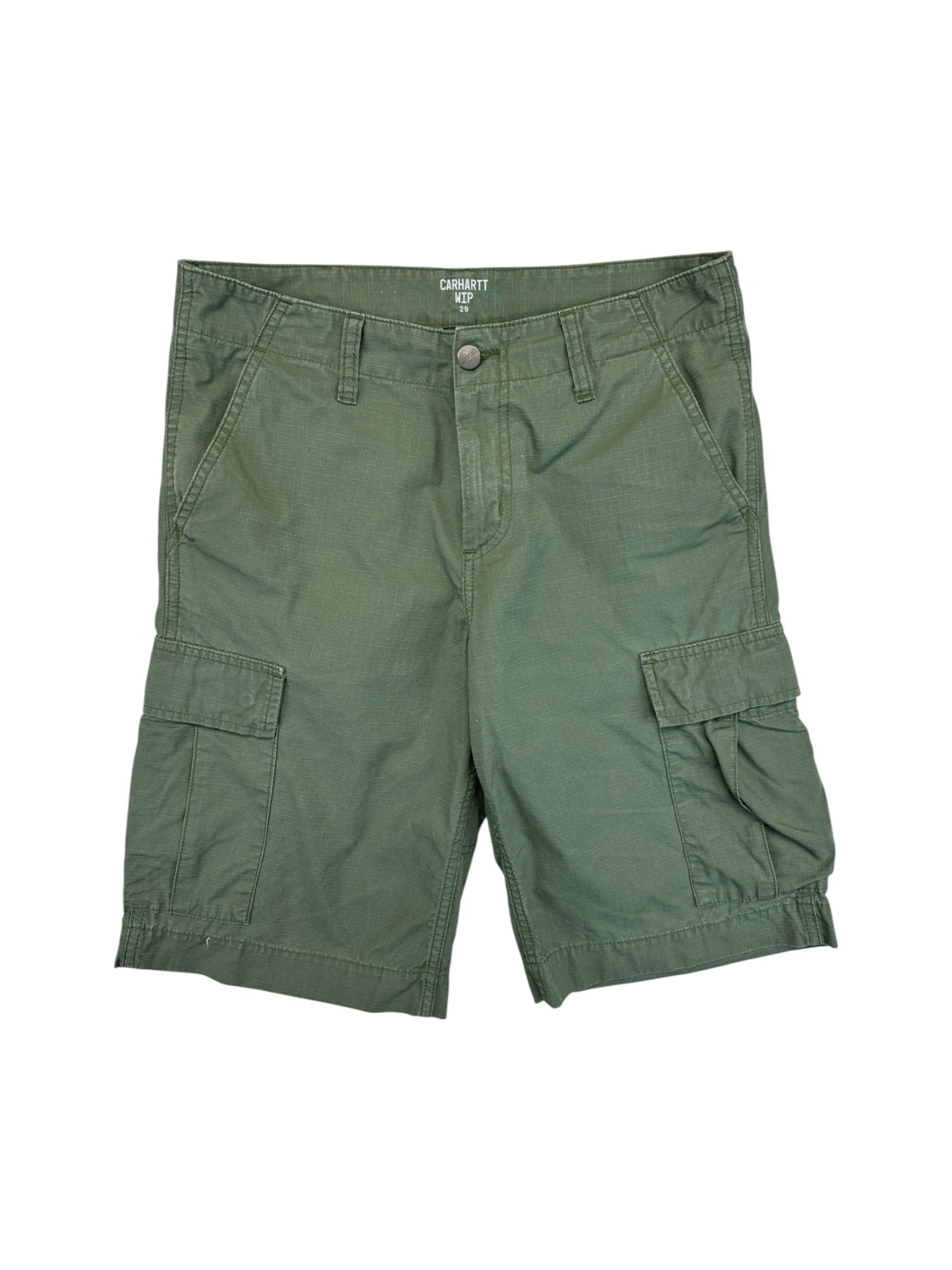 Carhartt WIP Cargoshorts Regular Basic Grün 29
