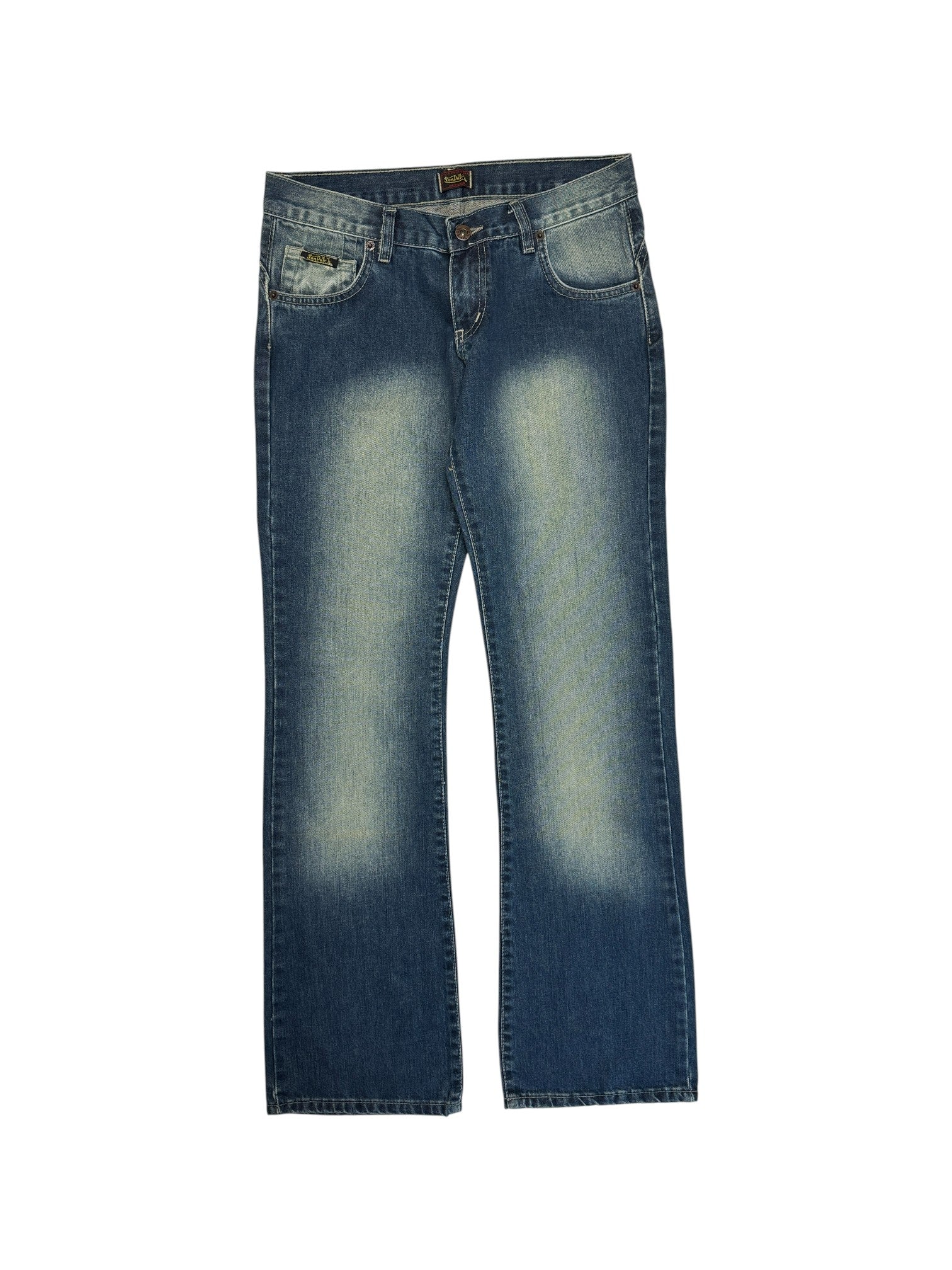 00s Von Dutch Jeans Low Waist Blau 32 - RareRags