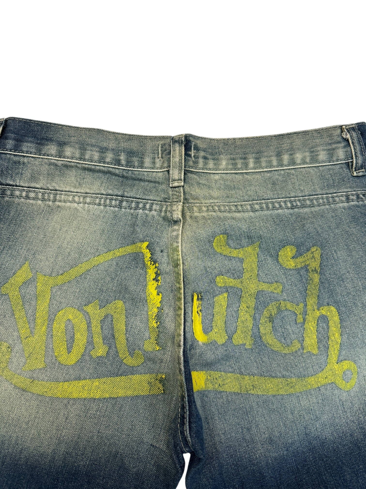 00s Von Dutch Jeans Low Waist Blau 31 - RareRags