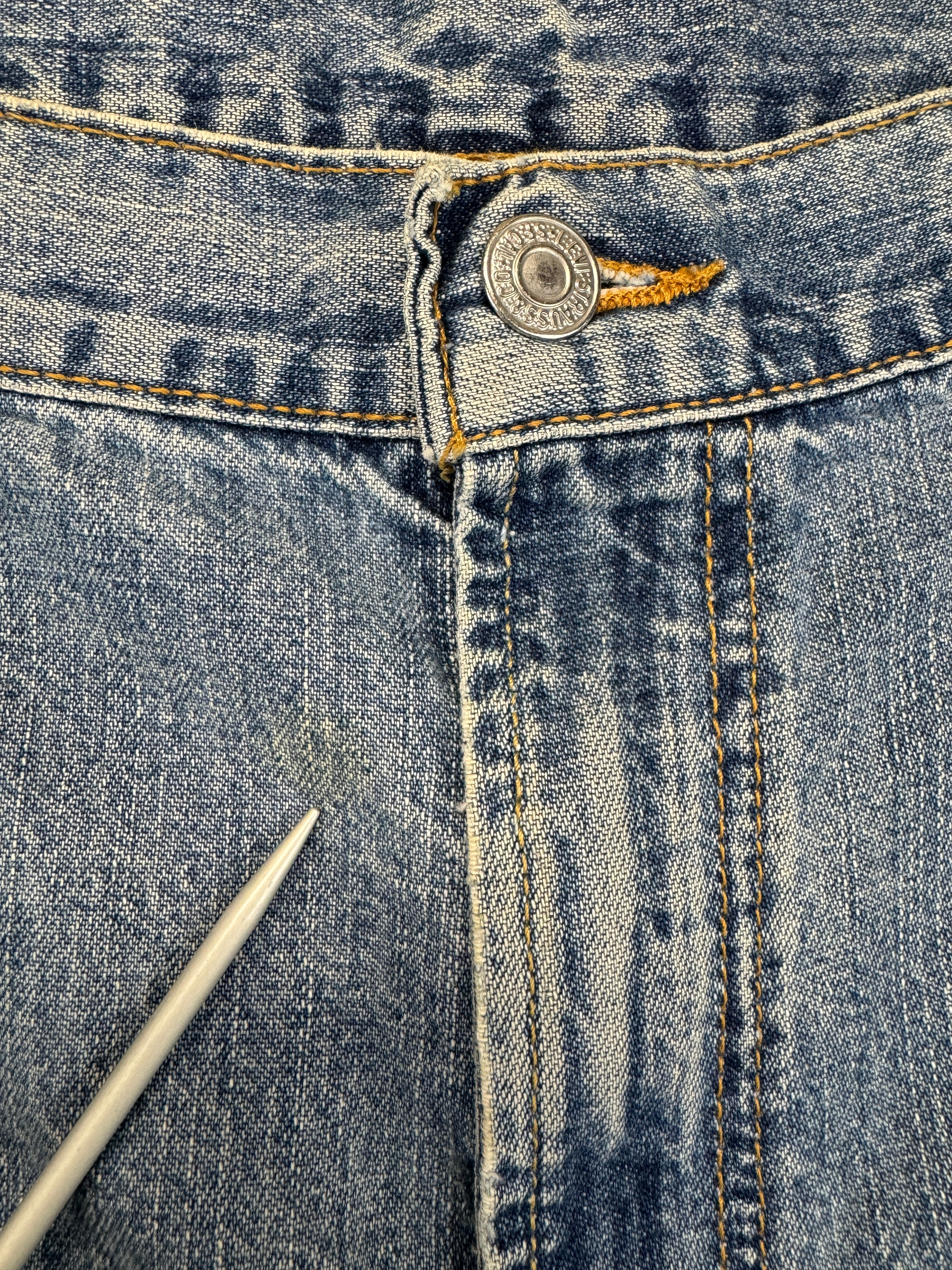 Levis Shorts 2016 569 Loose Straight Fit Blau 38