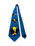 Warner Bros. Krawatte 2003 Looney Tunes Tweety & Sylvester Blau