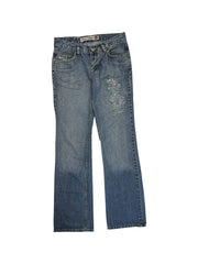 00s Diesel Jeans Low Waist Made In Italy Hellblau 29 - RareRags