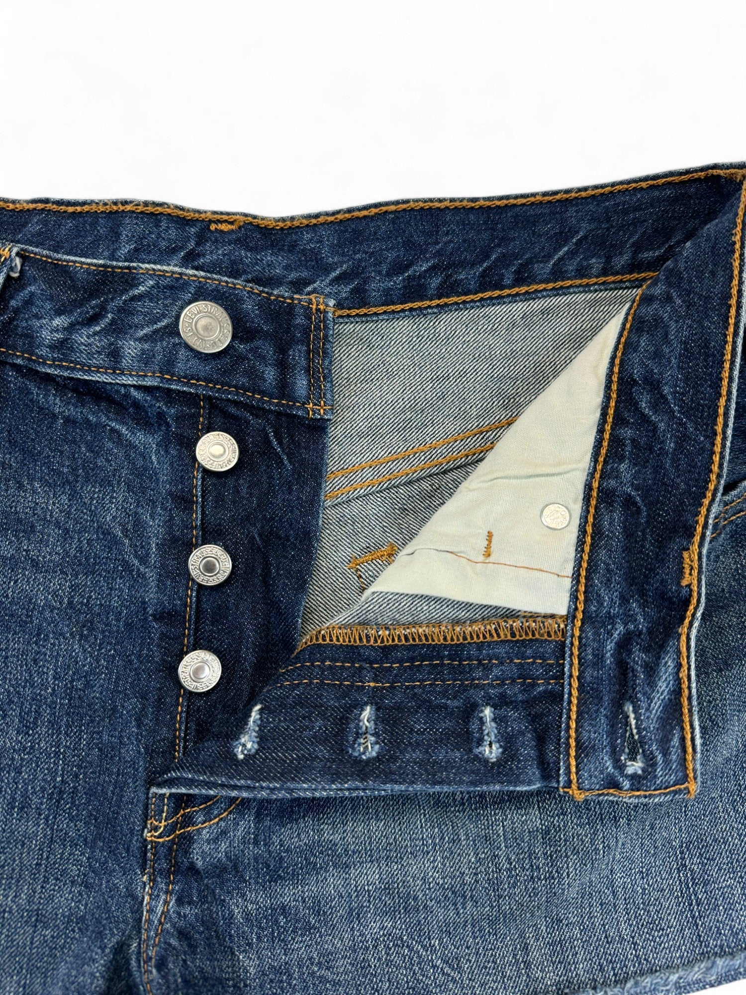 Levis Hotpants Blau W28