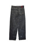 90s Ruff Ryders Baggy Jeans Ausgewaschen Schwarz 32/34 - RareRags