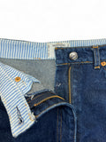 Vintage Valentino Jeansrock Made In Italy Blau 30