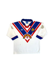 1993 Umbro Rugby Trikot Great Britain Lions Weiß Blau L - RareRags