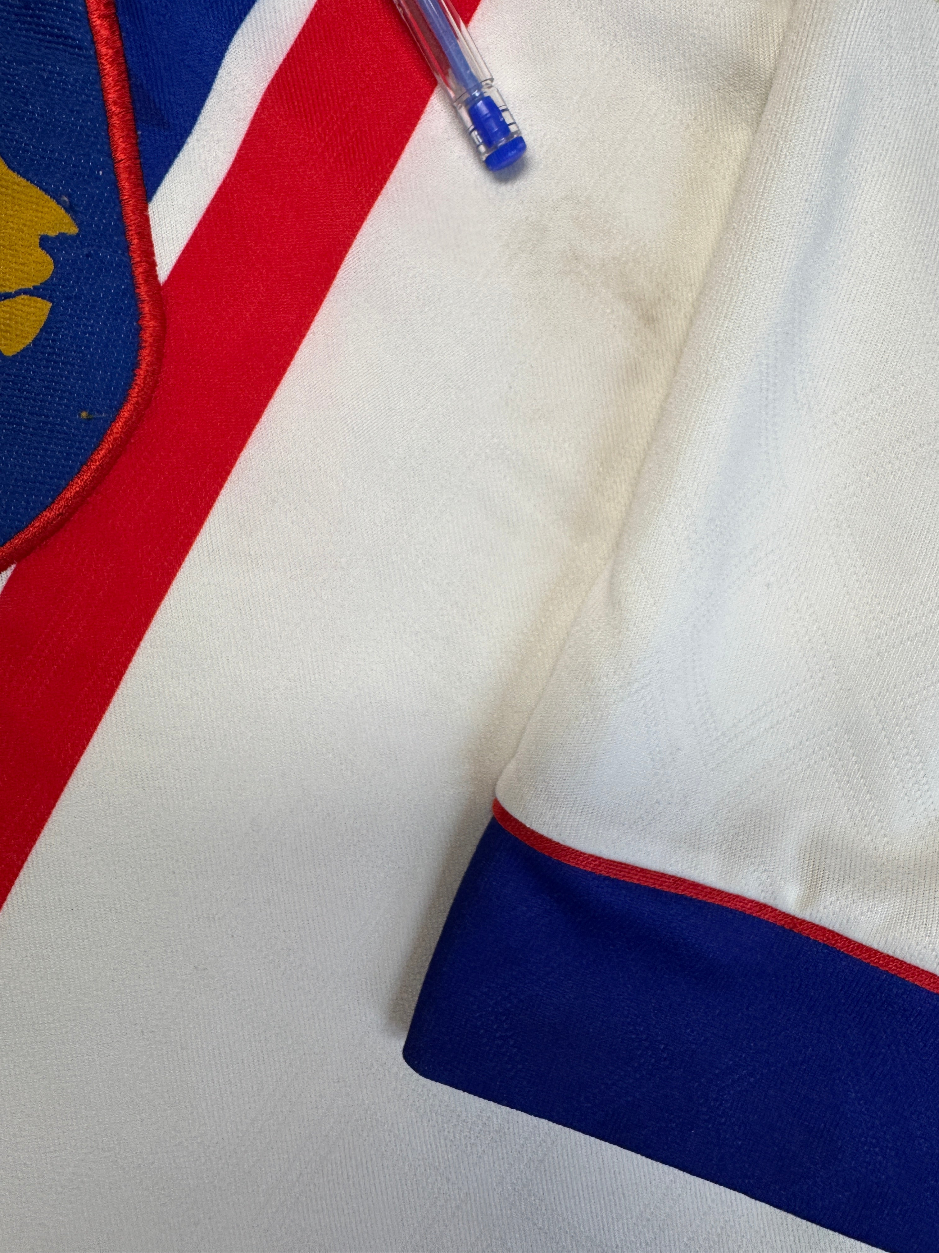 1993 Umbro Rugby Trikot Great Britain Lions Weiß Blau L - RareRags