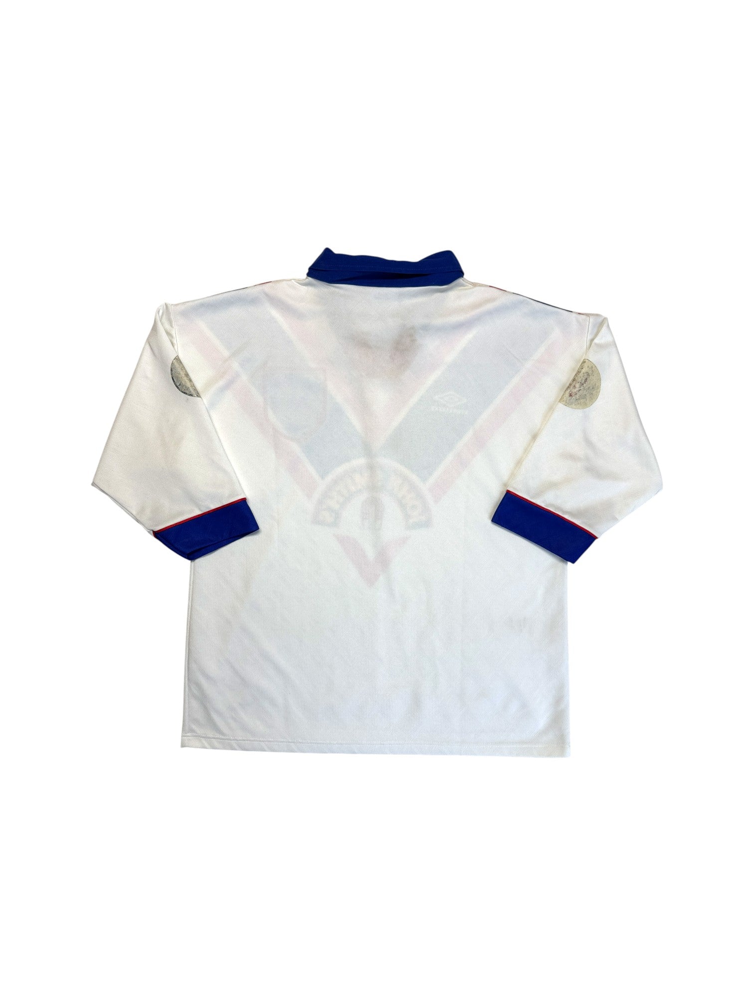 1993 Umbro Rugby Trikot Great Britain Lions Weiß Blau L - RareRags