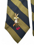 Vintage Addiction Krawatte 1992 Looney Tunes Coyote Seide