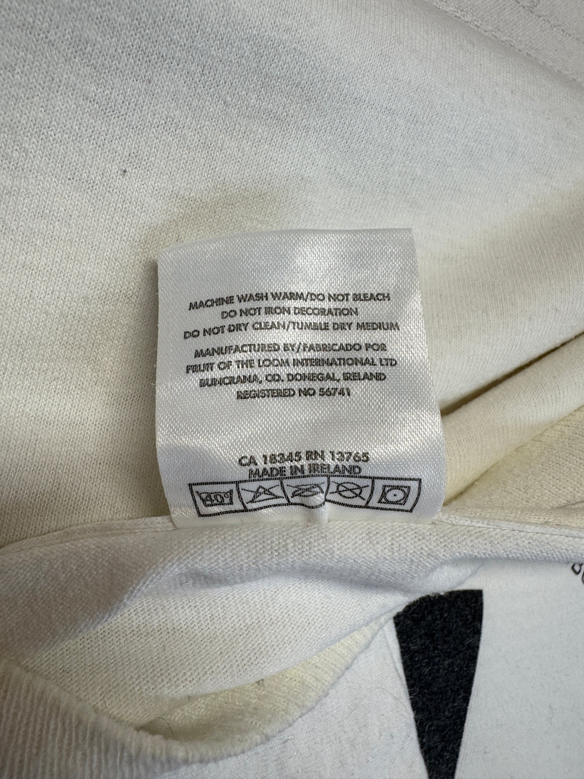 90s Screen Stars Shirt Hamburg Exiles R.F.C. Single Stitch Weiß XL - RareRags