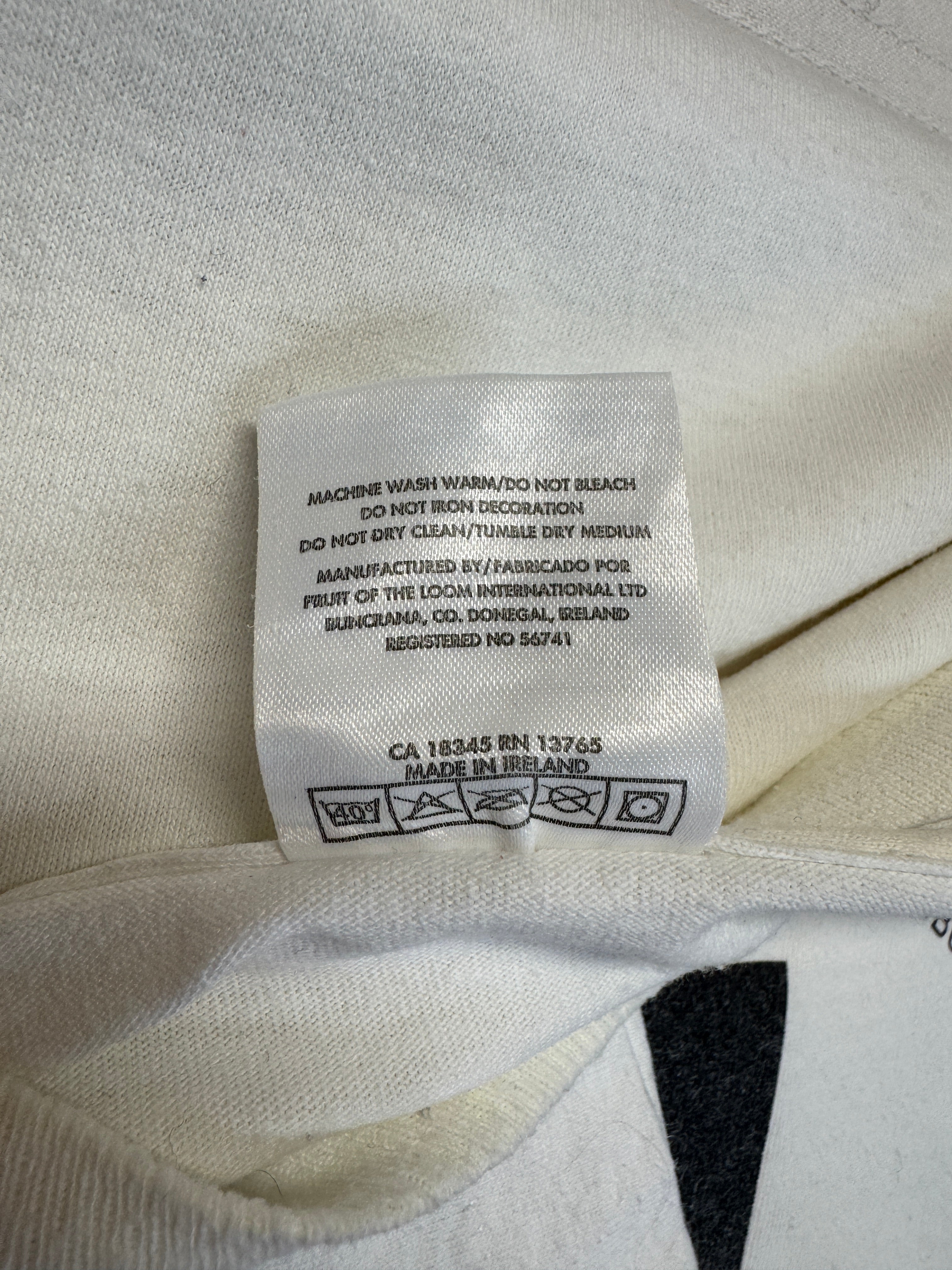 90s Screen Stars Shirt Hamburg Exiles R.F.C. Single Stitch Weiß XL - RareRags
