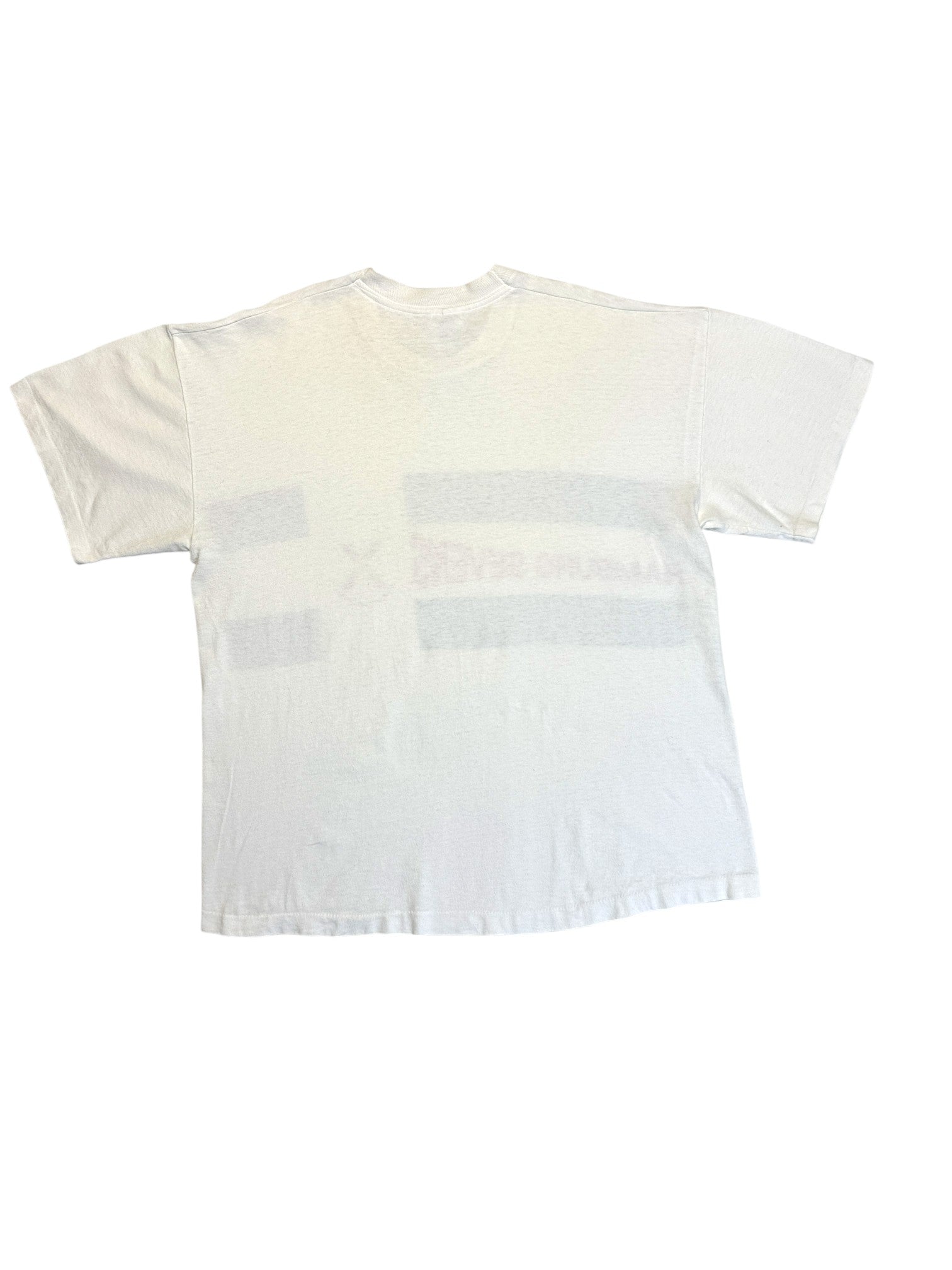 90s Screen Stars Shirt Hamburg Exiles R.F.C. Single Stitch Weiß XL - RareRags