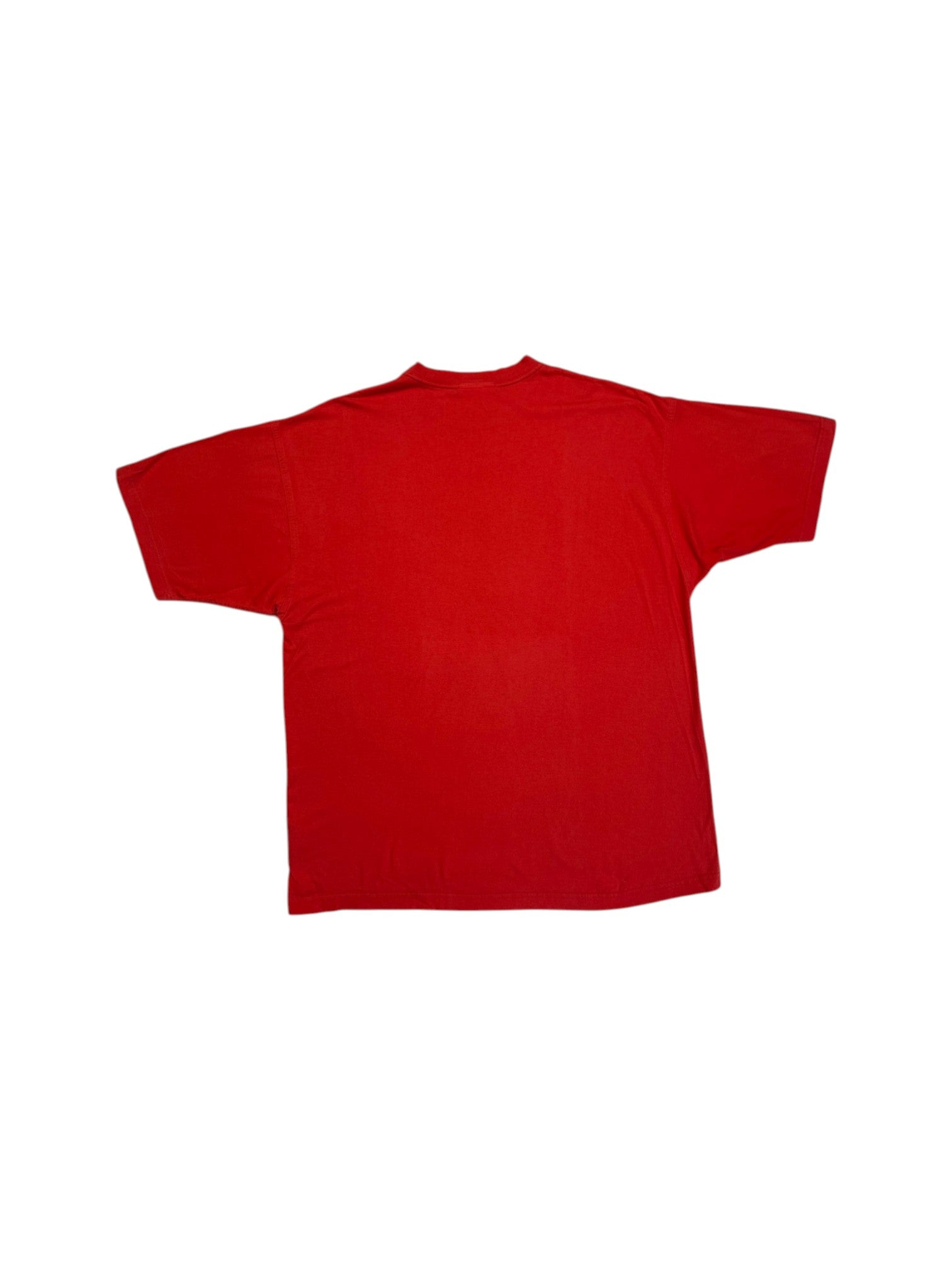 90s Adidas Shirt Paint Splatter Rot Größe L - RareRags