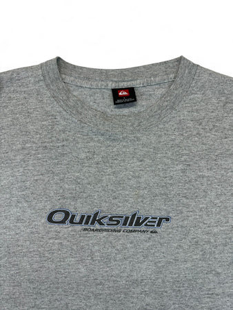Quiksilver Shirt 00s Logo Print Grau L