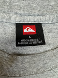 Quiksilver Shirt 00s Logo Print Grau L