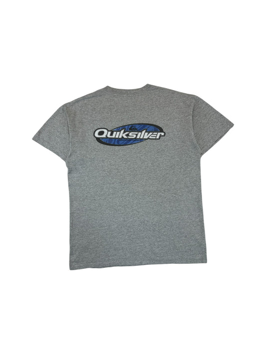 Quiksilver Shirt 00s Logo Print Grau L