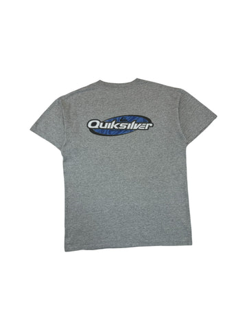 Quiksilver Shirt 00s Logo Print Grau L