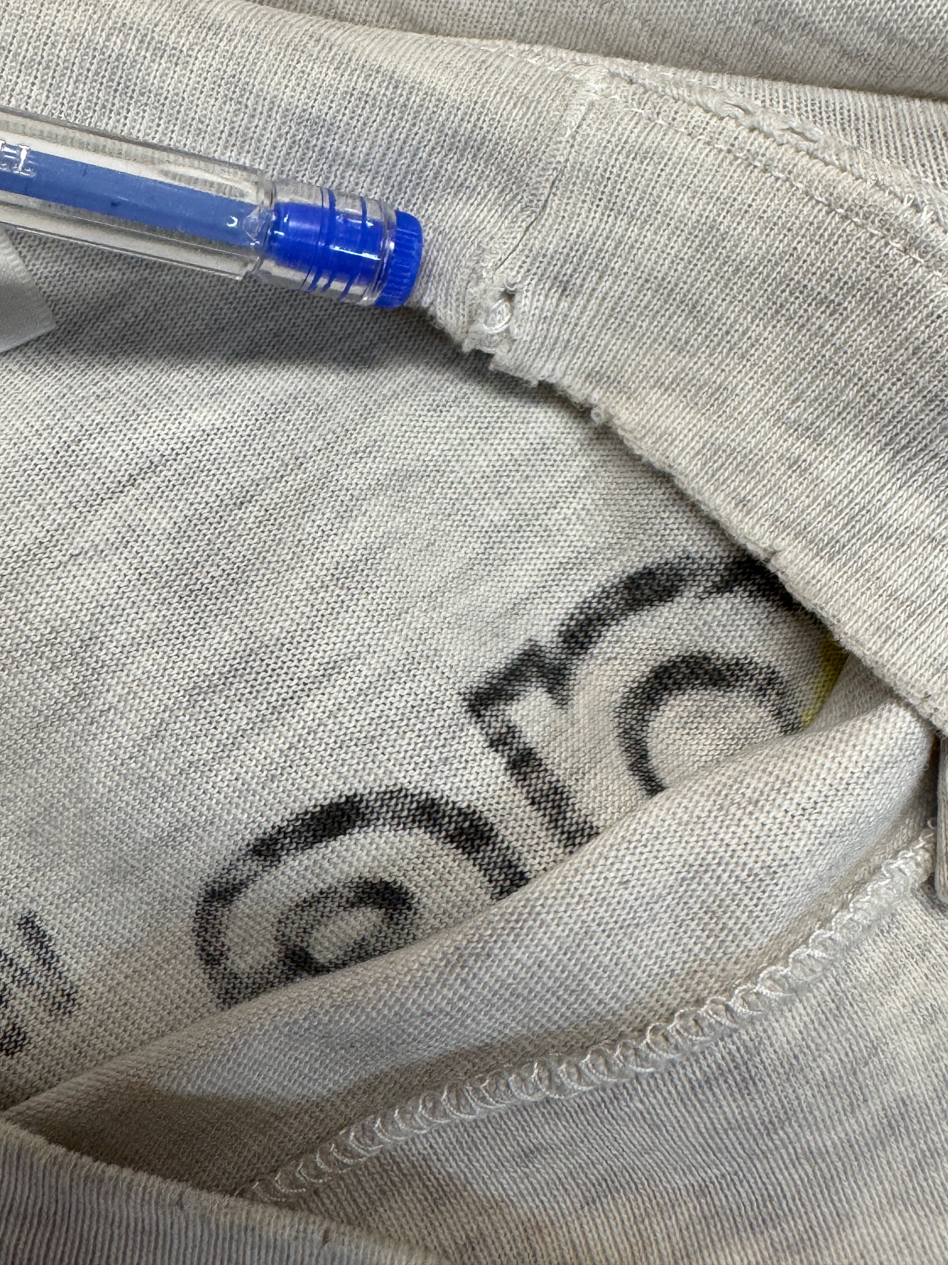 80s Adidas By Descente Shirt "International" Single Stitch Grau M - RareRags