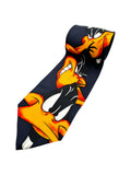 Vintage Warner Bros. Krawatte 1997 Daffy Duck Looney Tunes Seide Made In Korea