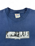 Vintage Hanes Trasher Shirt 90s Skate Box Logo Dunkelblau L