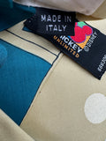 Vintage Mickey Unlimited Krawatte Micky Maus Im Regen Made In Italy Bunt