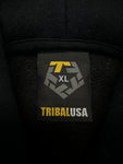 Tribal Gear Hoodie 00s 3D-Stick Schwarz XL
