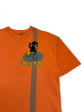 Vintage Bad+Mad Shirt 90s Hip Hop Logo Orange L