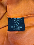 Vintage Bad+Mad Shirt 90s Hip Hop Logo Orange L