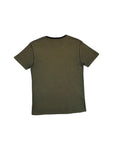 Vintage Versace Sport Shirt Spellout Stick Khaki L