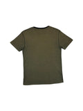 Vintage Versace Sport Shirt Spellout Stick Khaki L