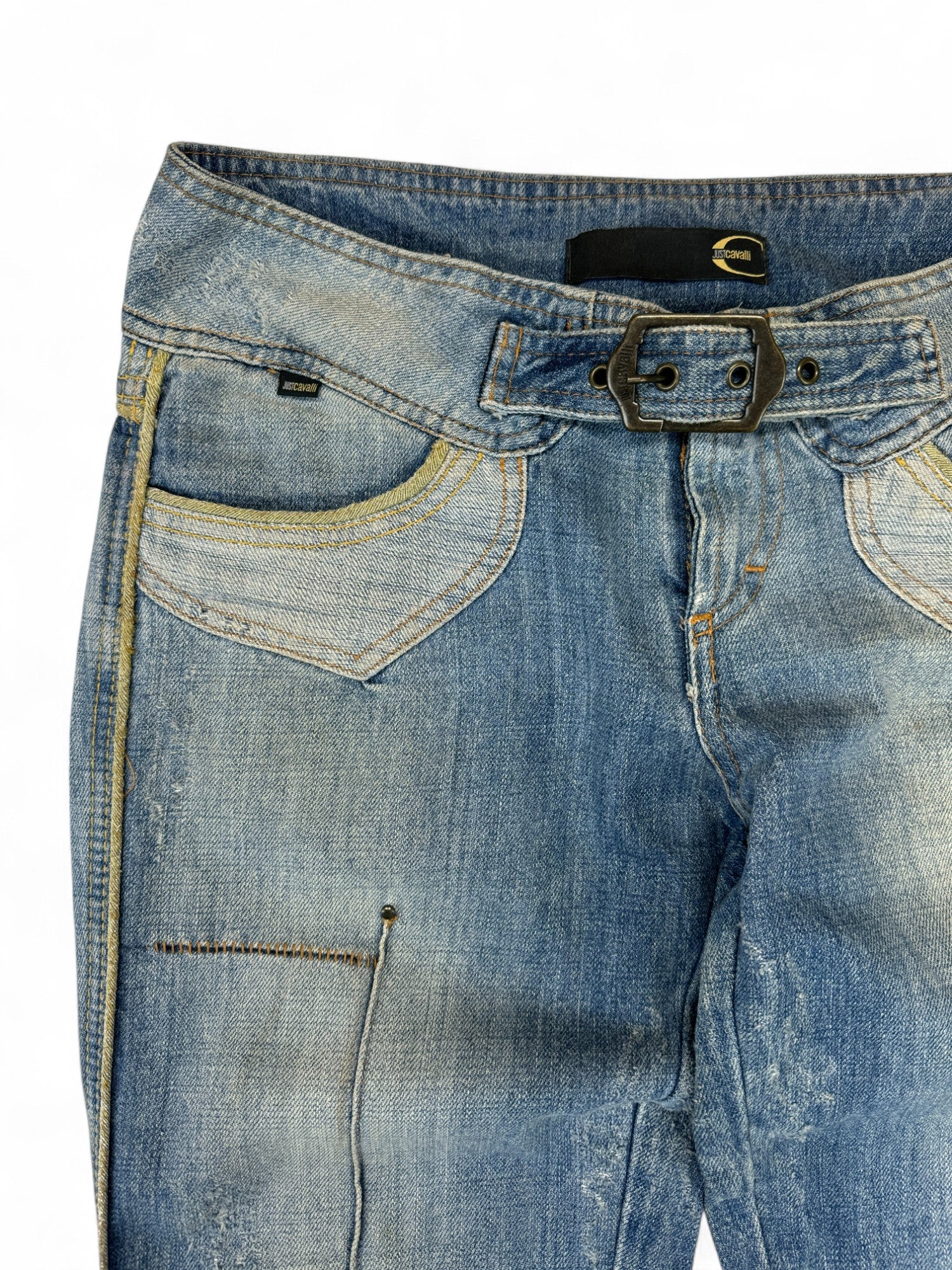 Just Cavalli Jeans 00s Y2K Blau M-L