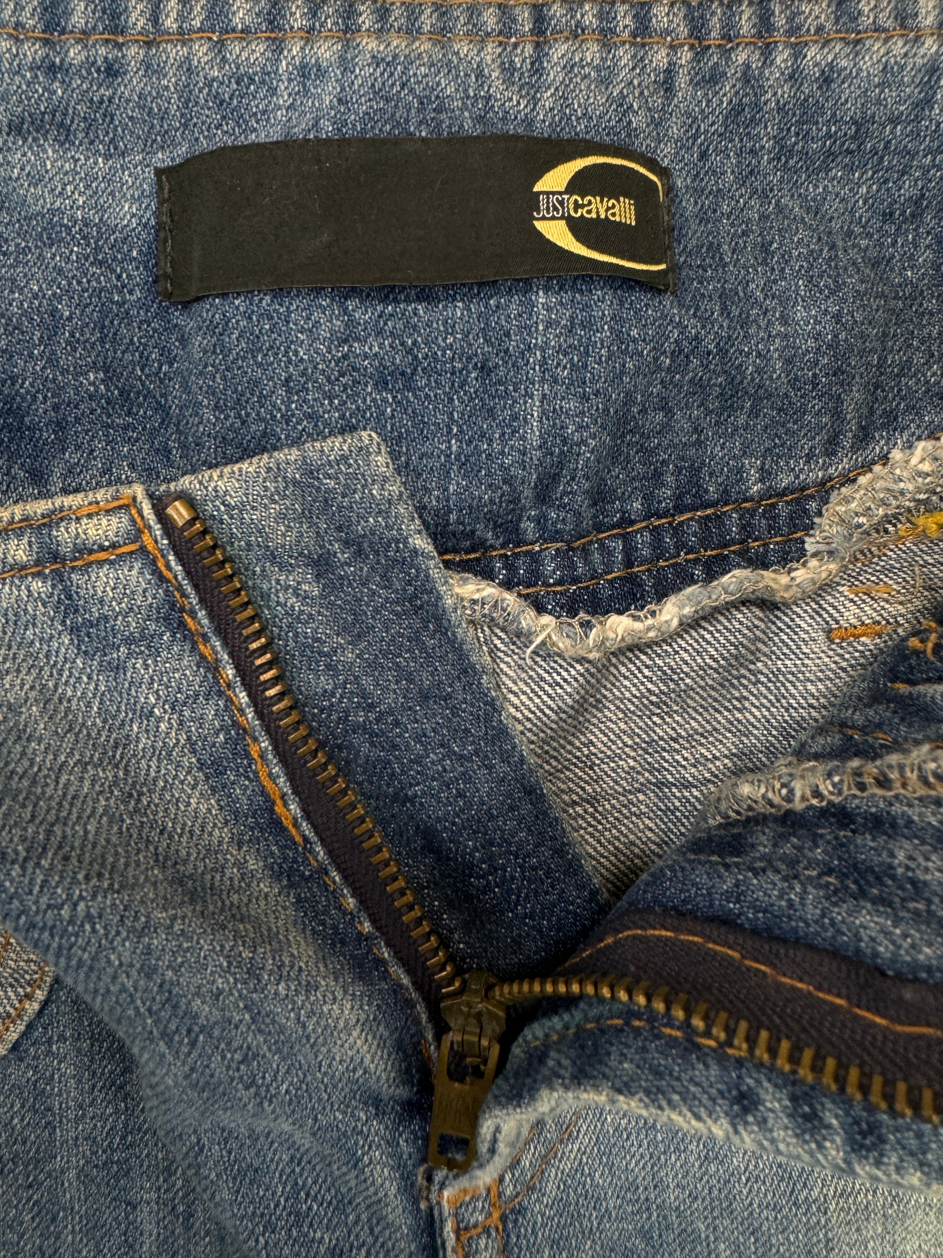 Just Cavalli Jeans 00s Y2K Blau M-L