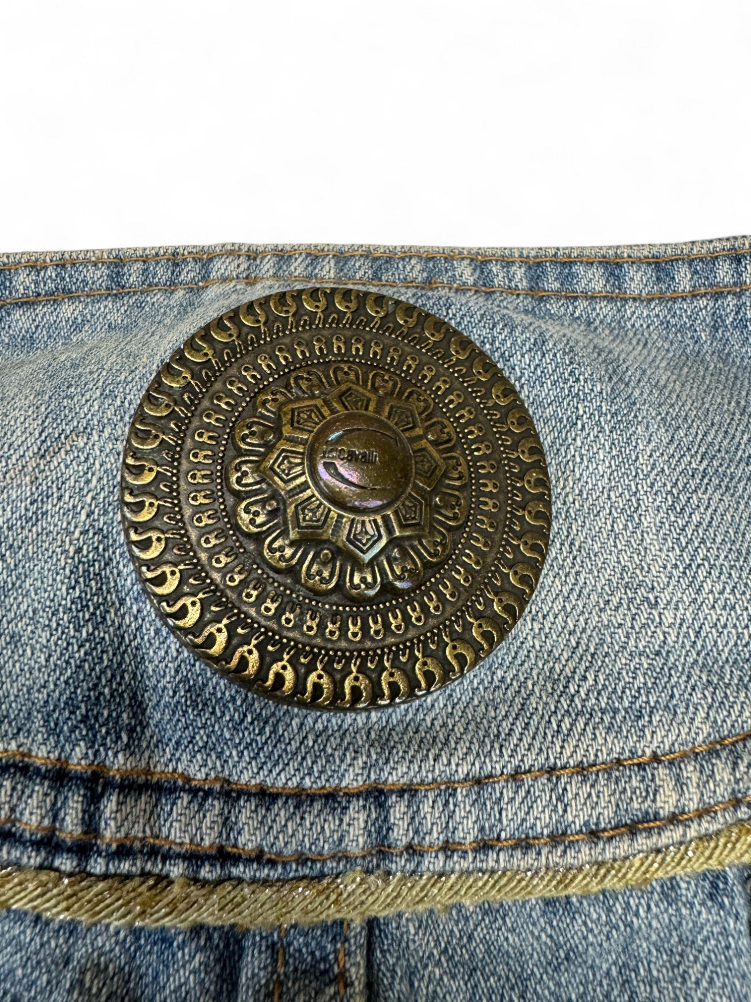 Just Cavalli Jeans 00s Y2K Blau M-L