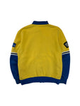Camel Sweatjacke 00s Racing Gelb Blau L