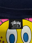 Stüssy Shirt 00s "Happy Flower" Dunkelblau S