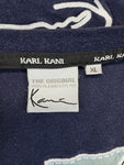 Karl Kani Shirt 00s Y2K Oversized Dunkelblau XL