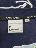 Karl Kani Shirt 00s Y2K Oversized Dunkelblau XL